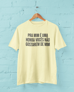 Camiseta - Uma Honra- tam. G