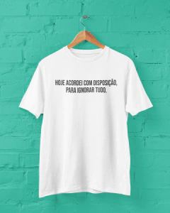 Camiseta - Disposição - loja online