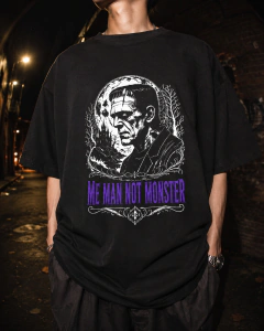 Camiseta Oversized - Frankenstein