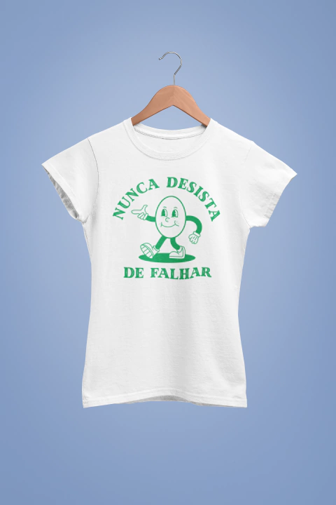 Babylook - Nunca Desista de Falhar (cartoon) - comprar online