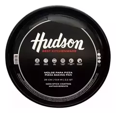 Pizzera Hudson Teflón Antiadherente 35 Cm Acero Horno