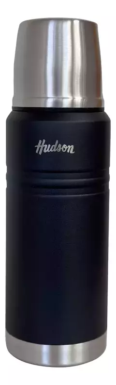 Termo Hudson Acero Negro De Acero Inoxidable 750 Ml