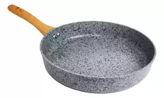 Sartén Hudson Granito Stone Aluminio Forjado 28cm Inducción Color Gris - tienda online