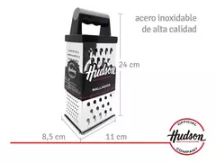 Rallador Acero Inoxidable Hudson 4 Caras RA02 - comprar online