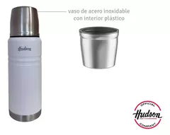 Termo Hudson Acero Blanco De Acero Inoxidable 750 Ml - comprar online