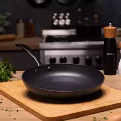 Sartén De Aluminio Hudson TBK24 Color Negro - comprar online