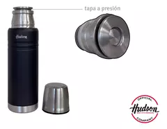 Termo Hudson Acero Negro De Acero Inoxidable 500 Ml en internet