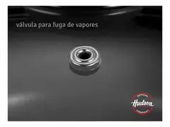 Batería De Cocina Hudson KitchenWare 09-10016N 5 Piezas Antiadherente Aluminio Color Negro en internet