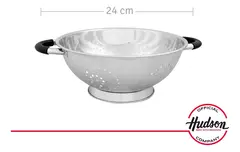 Colador Pastas Acero Inoxidable Hudson 24 Cms Colapasta - AMODO ORDEN