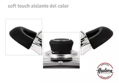 Cacerola Antiadherente Hudson 20 Cm Aluminio Color Negro - AMODO ORDEN