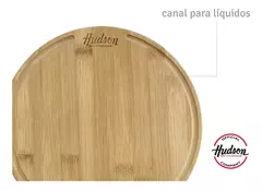 Set X2 Platos De Bambu Para Asado Redondos Hudson - AMODO ORDEN