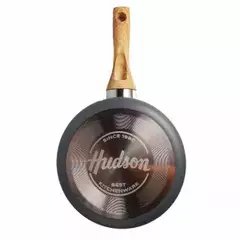 Cacerola Antiadherente Hudson Granito 18 Cm Color Gris - comprar online
