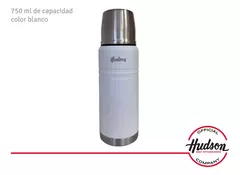 Termo Hudson Acero Blanco De Acero Inoxidable 750 Ml - tienda online