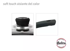 Cacerola Hudson Antiadherente Aluminio 18 Cm Color Negro - tienda online