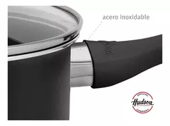 Imagen de Batería De Cocina Hudson KitchenWare 09-10016N 5 Piezas Antiadherente Aluminio Color Negro