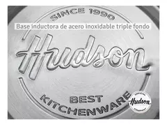 Hudson Pava Acero Inoxidable 1,5lts Pico Matero Mango Madera Normal Color Marrón