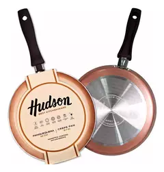 Panquequera Hudson Antiadherente Ceramica 22cm Aluminio Color Cobre