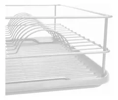 Escurridor De Platos 2pisos Blanco Linea Hudson en internet