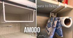 Organizador portarrollos/porta servilletas doble - comprar online