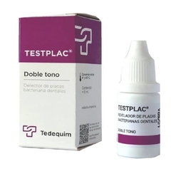 DETECTOR DE PLACA BACTERIANA DOBLE TONO testplac