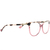 Armação Yalea Demi e Rosa - SHAMSIA VY050V COL.01CK 135 54X16 - comprar online