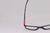 ARMAÇÃO ARNETTE PRETA E VERMELHA FOSCA- AN 7239 2758 54X18 140 - loja online