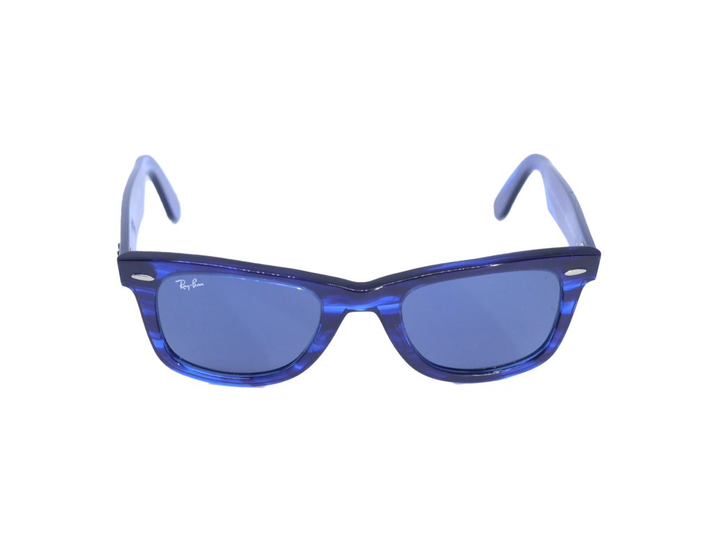 D SOLAR RAYBAN AZUL LISTRADO RB2140 1361/R5 50X22 150 3N