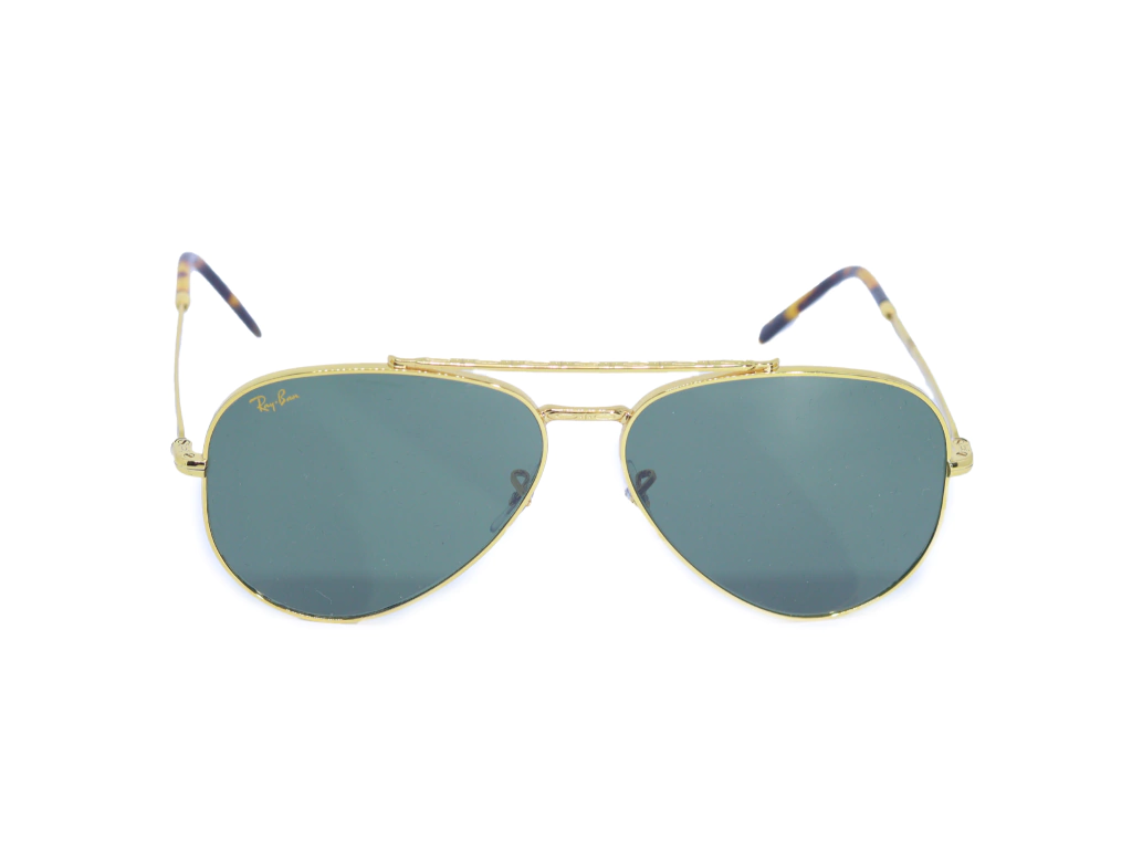 D SOLAR RAYBAN DOURADO RB3625 NEW AVIATOR 9196/31 62X14 140 3N