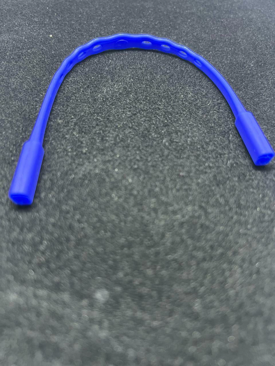 CORDÃO DE SILICONE MEDIO AZUL MOD. 10012