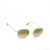 Óculos de Sol Ray-Ban Dourado - RB 3648-M THE MARSHAL II 9124/43 52X23 145 3N - comprar online