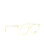 Armação Aviatore Amarelo Cristal e Dourada - E2144 C1 56X17-140 - comprar online