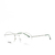 Armação Hugo Boss Prata e Verde - 1448 6LB 145 51X21 2 na internet