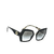 Óculos de Sol Dolce Gabbana Preto e Animal Print - DG 4377 3299/8G 54X19 145 3N - comprar online