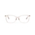 Armação Jimmy Choo Rose e Branco Com Pedrinhas - JC307/F DDB 145 54X16 1/4