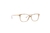 Armação Jimmy Choo Nude e Dourado Com Pedrinhas - JC292 22C 140 54X15 - comprar online