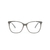 Armação Jimmy Choo Cinza e Bronze Com Cristal - JC313 6RI 145 53X15