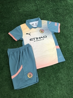 Conjunto Infantil Manchester City IV 2024/25 - comprar online