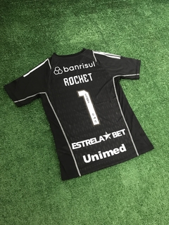 Camisa Internacional Goleiro Preta 2023/24 - Rochet #1 na internet