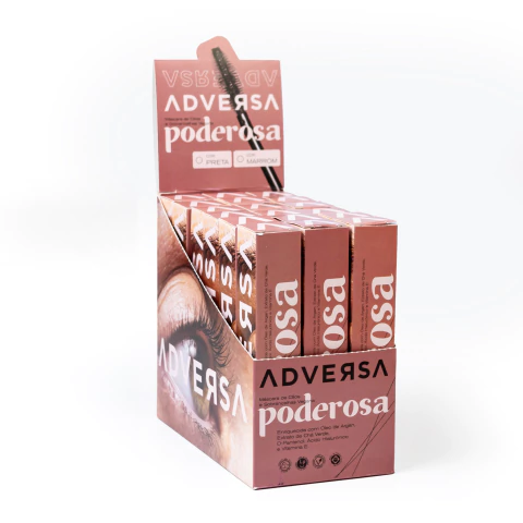 Máscara de Cílios Vegana Poderosa Adversa Makeup - BOX 18UN - comprar online
