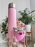 Termo bala 1L rosa + Mate rosa (CON dijes)