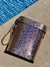 Bolso rígido (Rose gold holográfico)