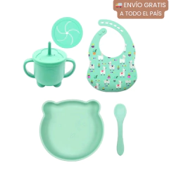 Set Completo Hora de Comer ⭐Oso estampado