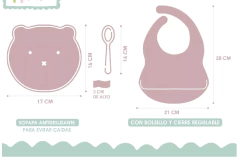 Set Alimentacion X3 Corazon - comprar online