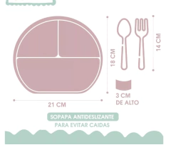 Set Alimentacion X4 UNICORNIO - tienda online