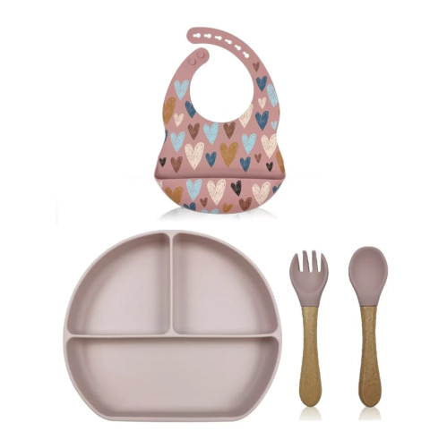 Set Alimentacion X4 corazon