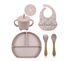 Set Alimentacion Completo unicornio