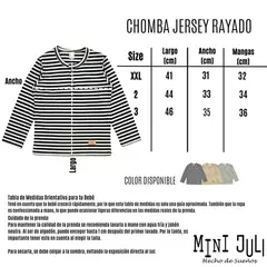 Camiseta Jersey Rayado - comprar online