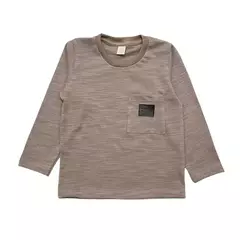 Camiseta Con bolsillo vison - comprar online