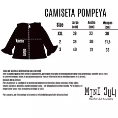 Camiseta Pompeya - Hi Mom