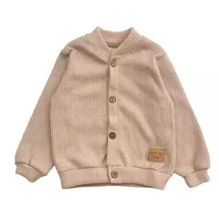 Cardigan de Lanilla Morley natural - comprar online